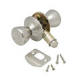Ap Products AP Products 013-220-SS Entrance Door Knob-Knob Lock Set - Stainless Steel 013-220-SS